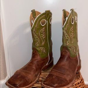 Justin 1879 Men’s Bent Rail Square-Toe Boot